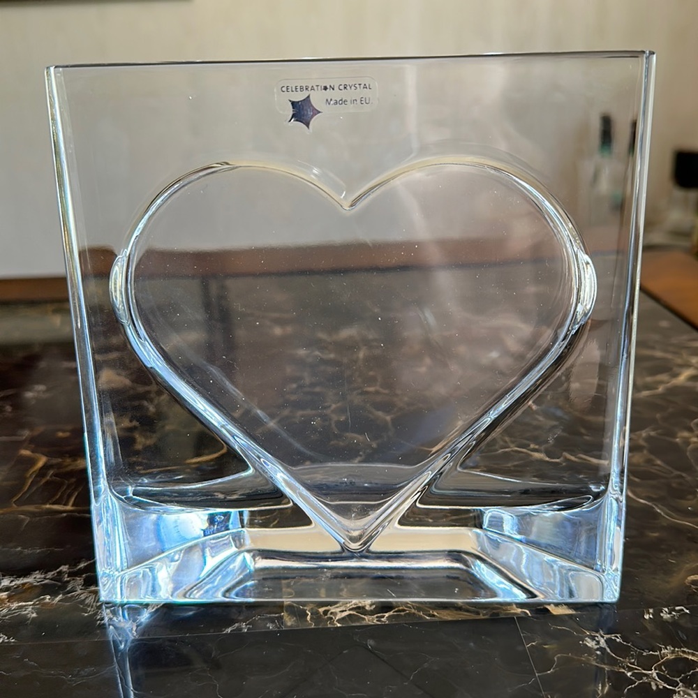 🎉5/$20🎉 Celebration Crystal by Rogaska crystal frame.
